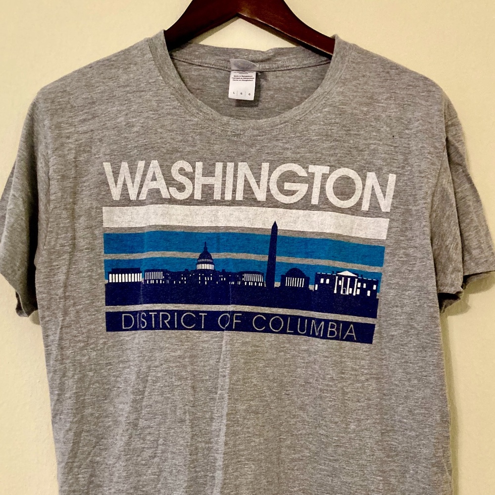 Washington D.C. Skyline Tourist Design USA Shirt